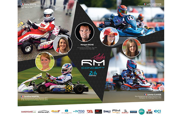 Soutenez l’équipage 100% féminin des 24 Heures du Mans Karting 2017