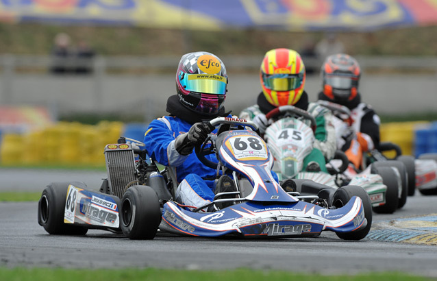 Miskiewicz remporte la 1ère Coupe de France Rotax Max