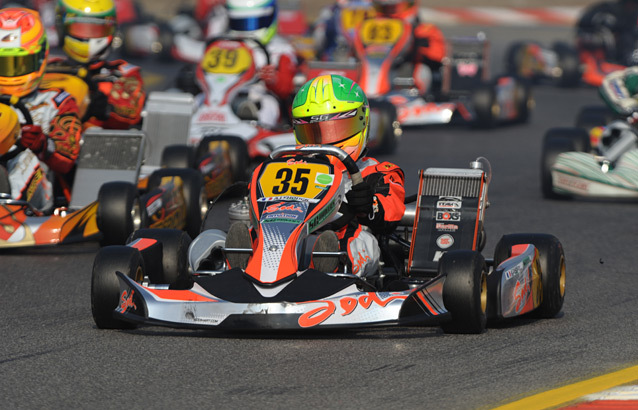 Les moteurs Eurokarting dans le peloton de tête