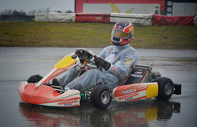 Kvyat de retour à Lonato avant la Winter Cup