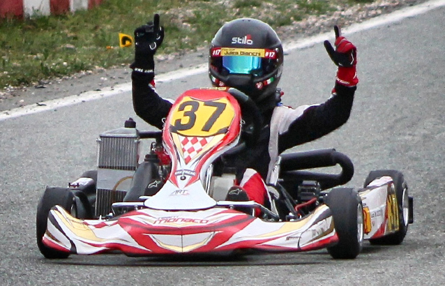 Luca Bosco se fait remarquer dès sa 1ère course en Cadet