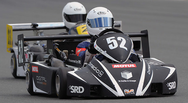 Superkart à Nogaro : 100 ch. seulement mais des pur-sang