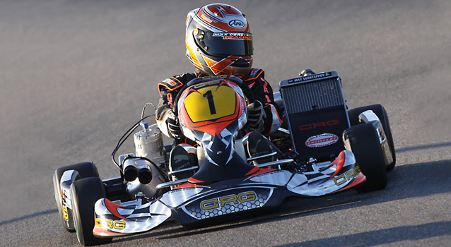 Verstappen, CRG Official Driver