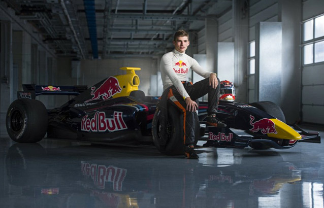 Max Verstappen joins the Red Bull Junior Team