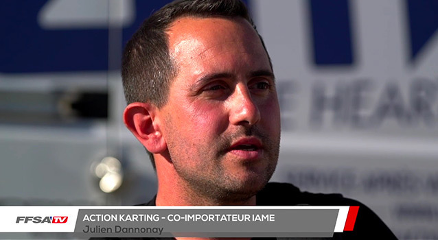 Meeting FFSA Karting Lavilledieu – Interview Julien Dannonay