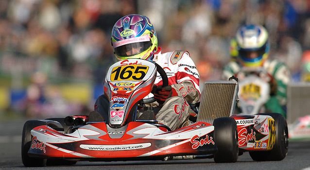 Courquin de retour en karting