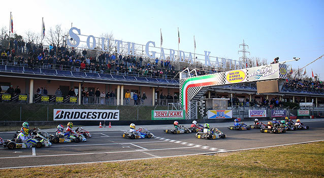 The Winter Cup of Lonato climbing up to 330 drivers