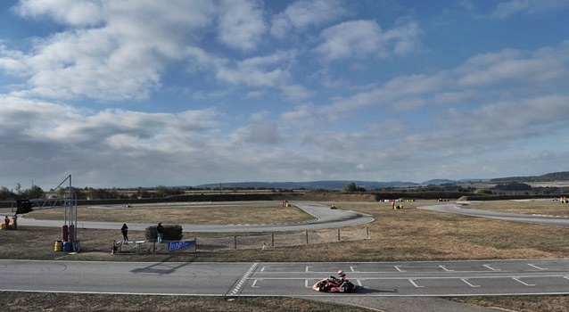 Yannick Savard, melhor cronometrado na KZ 125 Gentleman