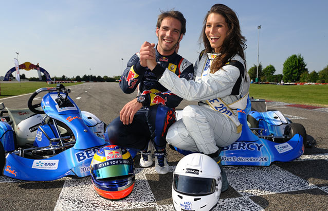 Automoto: Miss France en Kart électrique