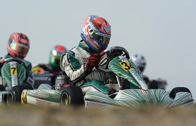 Moller-Madsen en KF1 chez Tony Kart