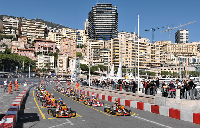 Monaco Kart Cup: plateau de choix en KZ2