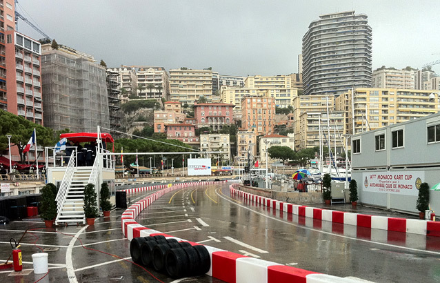 Abbasse na frente até à chuva