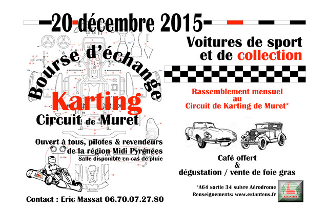 Bourse d’échange Karting à Muret le 20 décembre