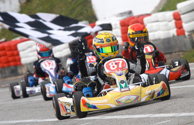 Les premiers titres tombent en Belgian ASAF Karting Series