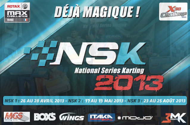 NSK 2013: nouvelles dates et circuits