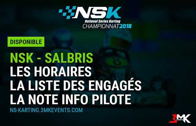 NSK Salbris 2018: les infos