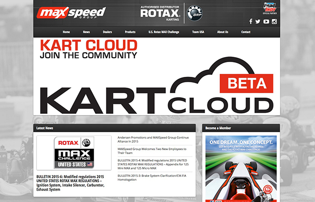 Nouveau site GoRotax par MAXSpeed