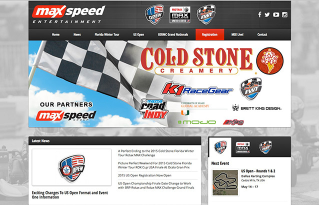 MAXSpeed Entertainment launches new website for promoted events