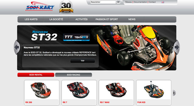 Nouveau site web Sodi