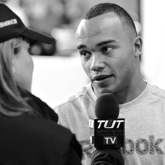 Nicolas Hamilton aux anges à Bercy