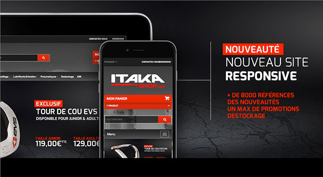 Nouveau site Itakashop.com