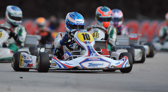 De Vries Already Conquers a Podium in Super KF