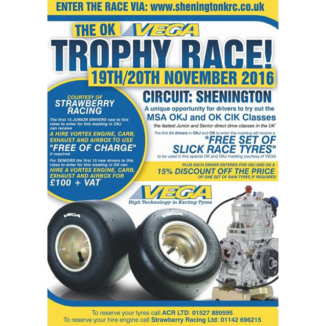 OK Vega Trophy at Shenington in November