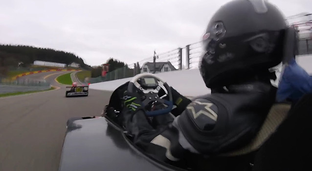 Le Superkart à Spa, ça décoiffe !