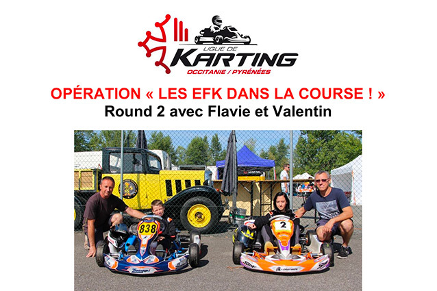 Opération “Les EFK dans la course” Round 2 avec Flavie et Valentin