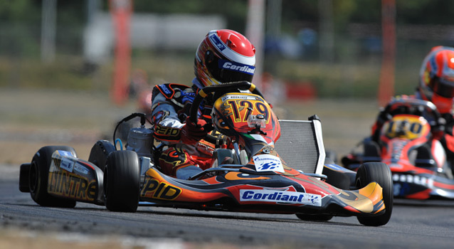 Orudshev on pole in KF3 at Genk