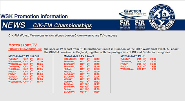 Revivez le Championnat du Monde de PFI sur Motors TV