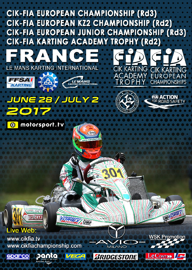 L’élite du karting international se retrouve à nouveau au Mans du 29 juin au 2 juillet