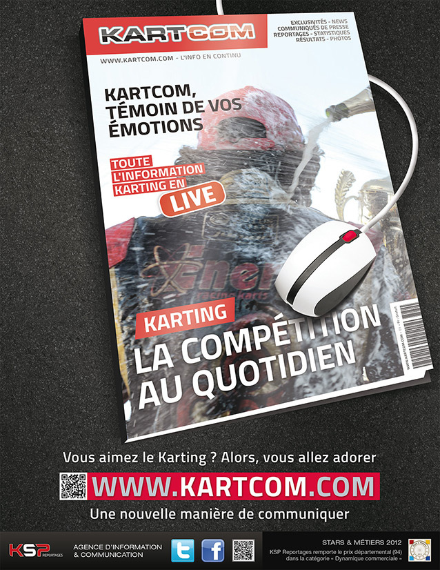 Kartcom fait sa pub !