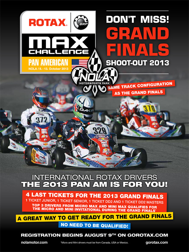 Rotax: Don’t miss Grand Finals Shoot-Out 2013