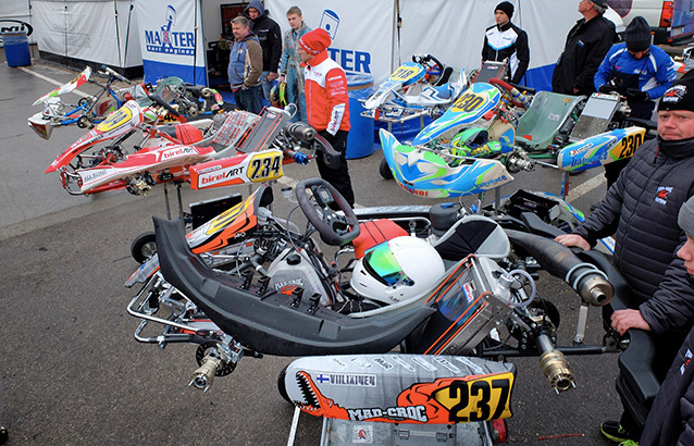 Parc Ferme spoiler control at Lonato