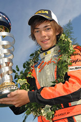 Gasly and SODI on the World Cup Podium