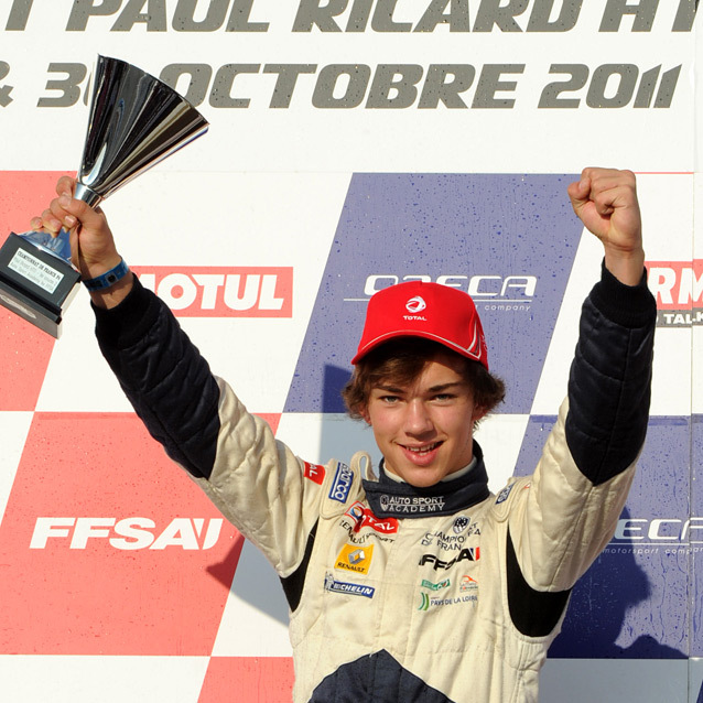 Gasly: doublé final en F4 au Castellet