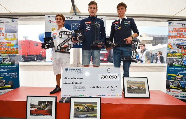 L’Auto Sport Academy fête son champion