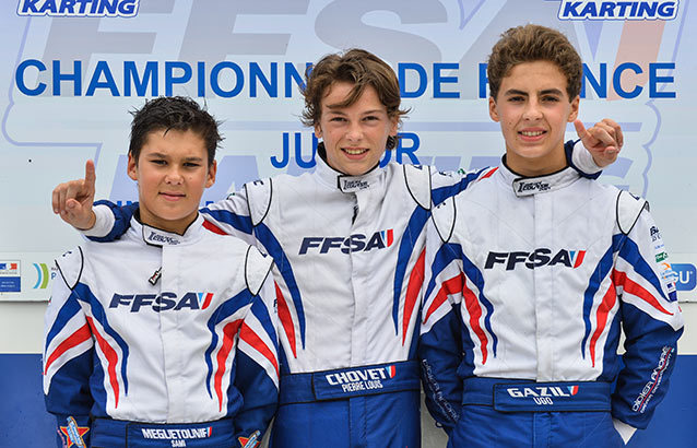 Première victoire pour Victor Bernier devant Ugo Gazil et Pierre-Louis Chovet !