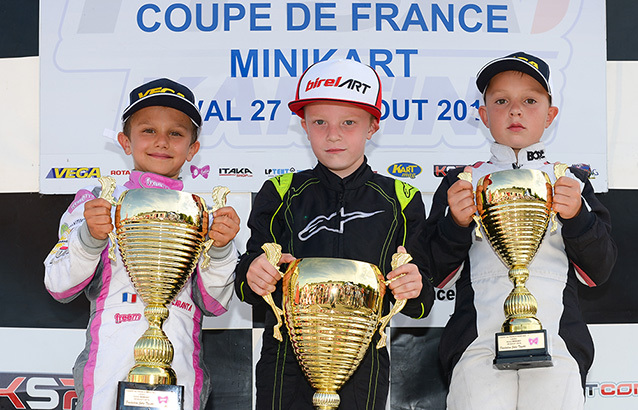 Coupe de France Minikart à Laval: Hélias était encore le plus fort