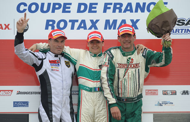 Charon remporte la Coupe en Rotax Master