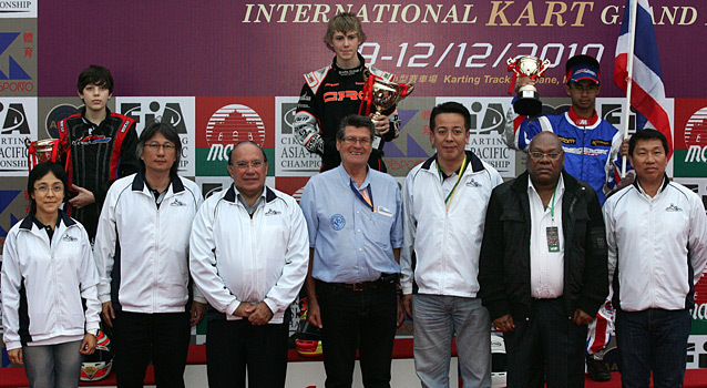 Matthew Graham lands the KF3 Title at Macau