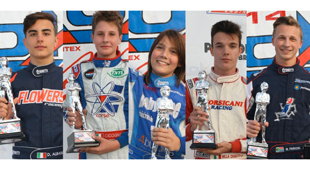 Le Pole Position alla ROK international Final 2014