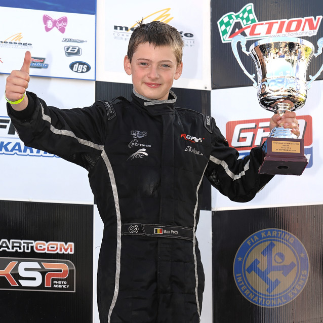 Potty : 1er podium international en KF3 à Essay