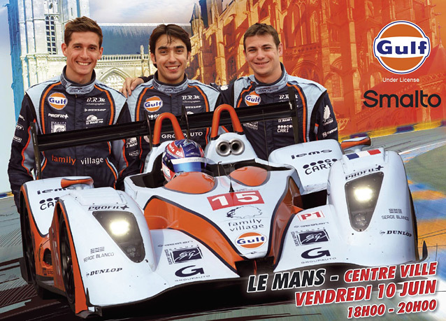 Pierre Ragues à l’affiche des 24 Heures du Mans 2011