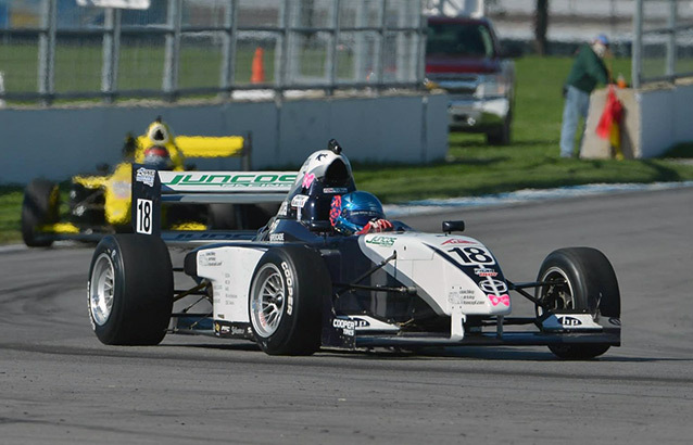 Pro Mazda – Timothé Buret dans le bon rythme à Indianapolis