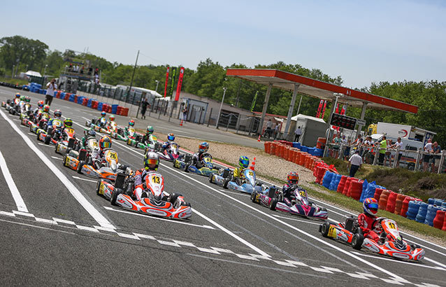 Rotax Euro Challenge Salbris: van Vugt et van der Helme au coude à coude en Junior