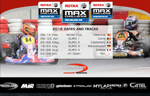 Calendrier Rotax Max Euro Challenge 2016