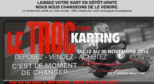 3e édition du Troc karting au RKC