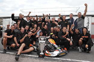 Thonon reconduit son titre mondial en KZ1